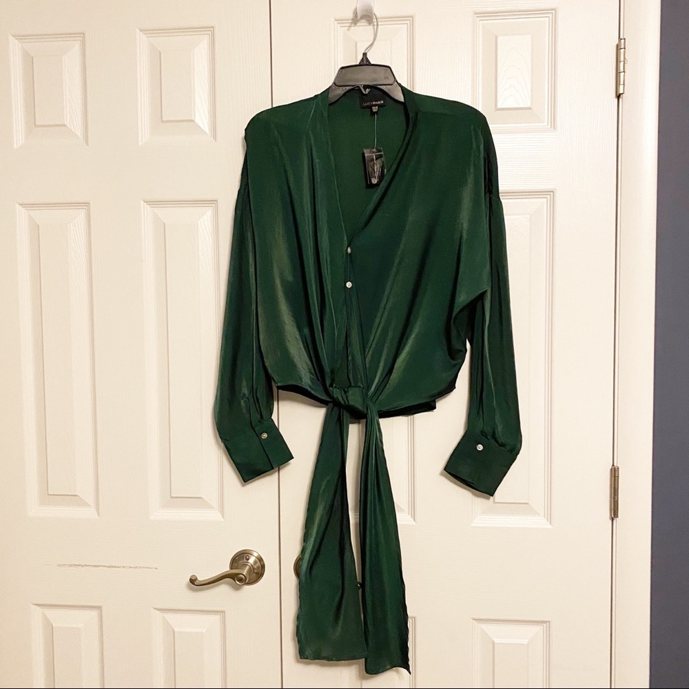 Lucy Paris Long Sash Top